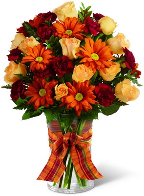 Golden Autumn Bouquet from Richardson's Flowers in Medford, NJ